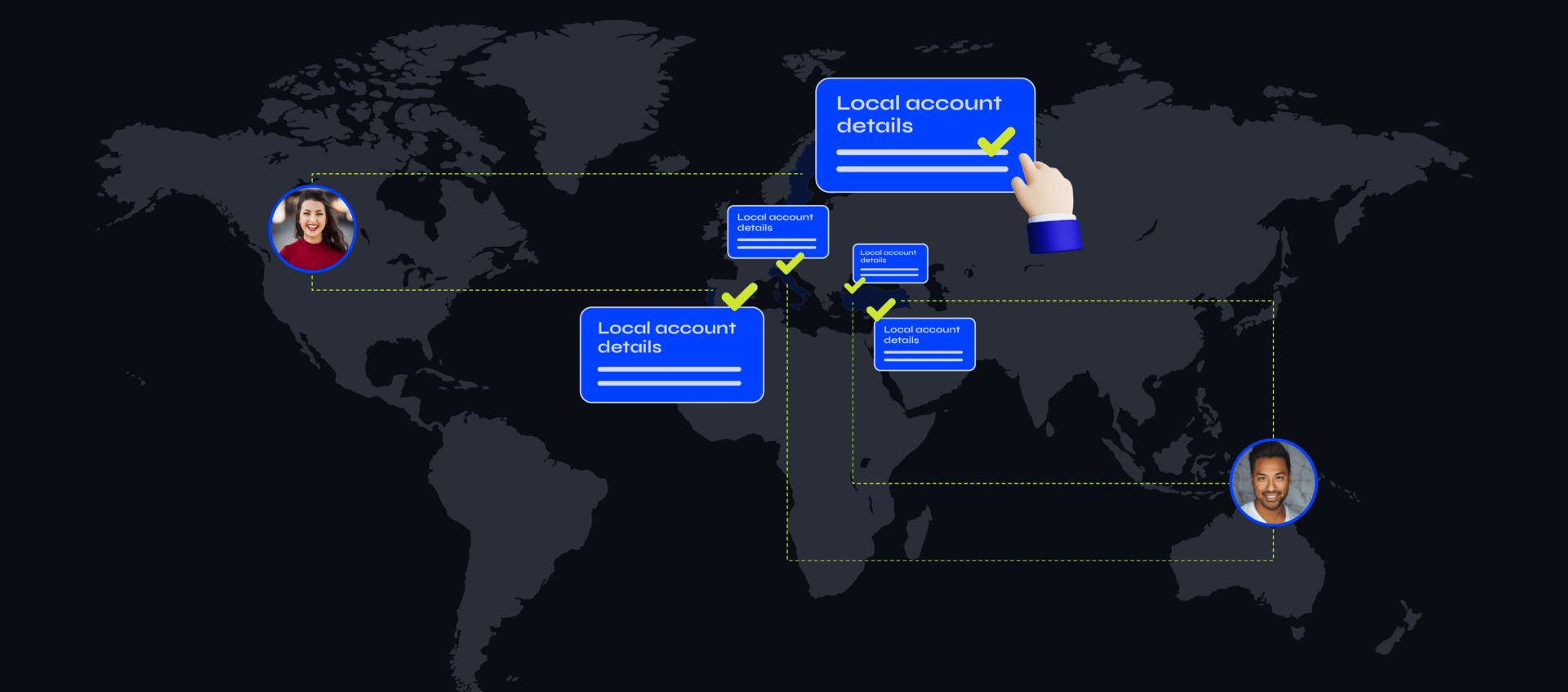 Image showing where one can open a business account.