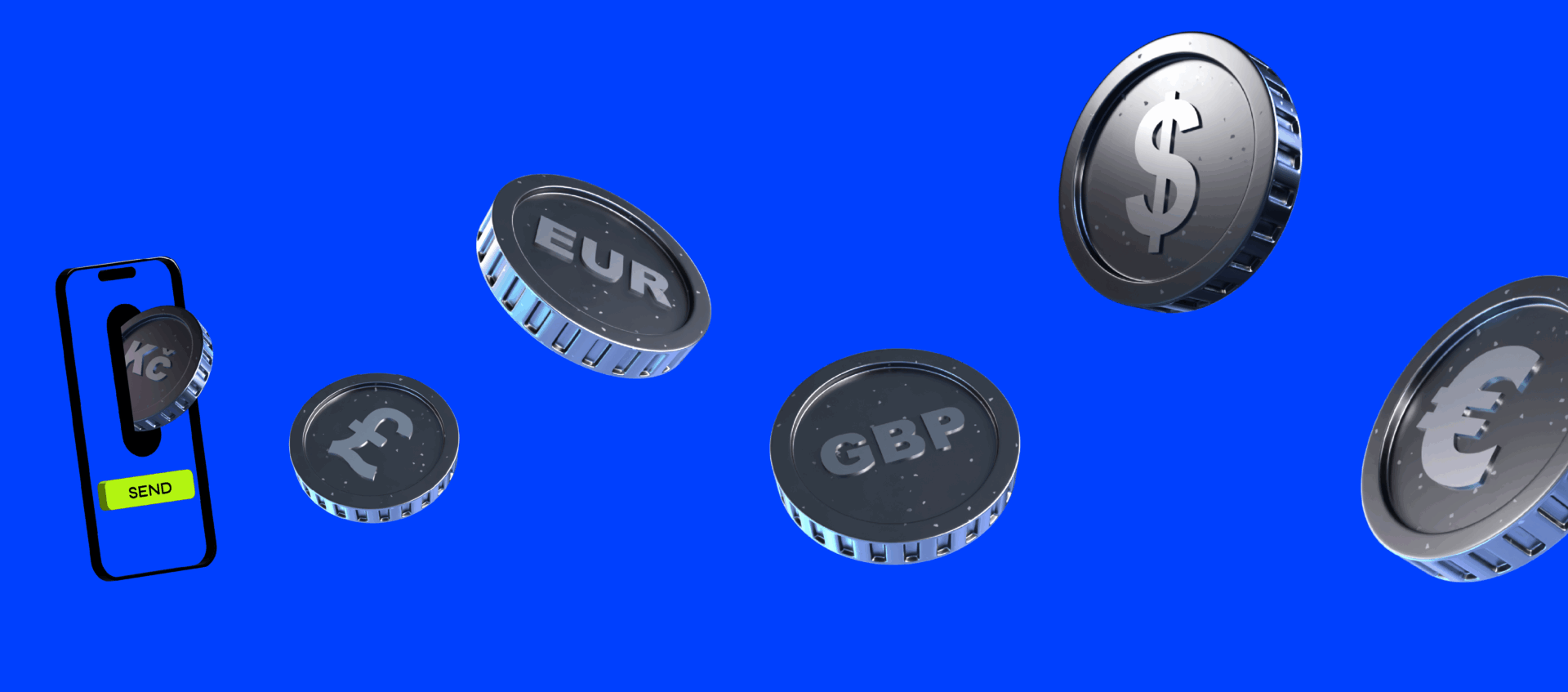 Blog header for Electronic Money Institution vs. Bank showing mobile payment on a blue background